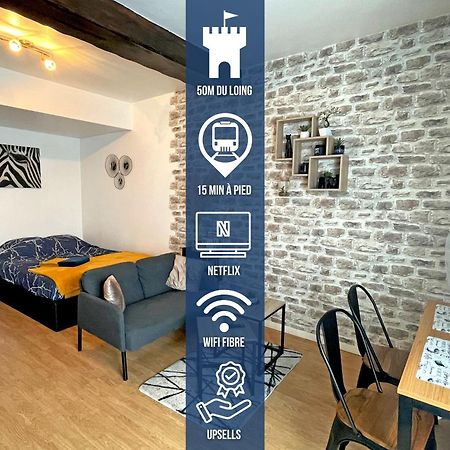 Cosy Studio - 50M Du Loing - Hyper-Centre Moret sur Loing Bagian luar foto