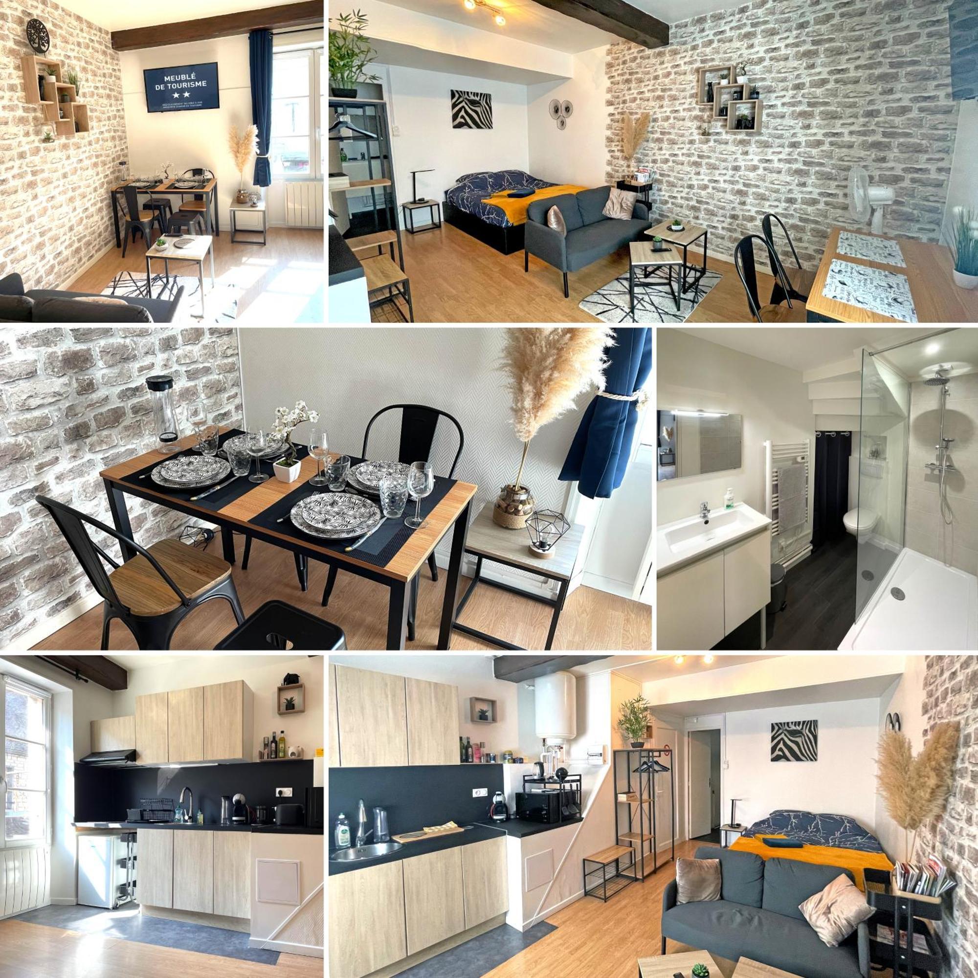 Cosy Studio - 50M Du Loing - Hyper-Centre Moret sur Loing Bagian luar foto